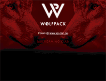 Tablet Screenshot of new.wp-clan.de